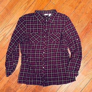 LL Bean Flannel. Size medium